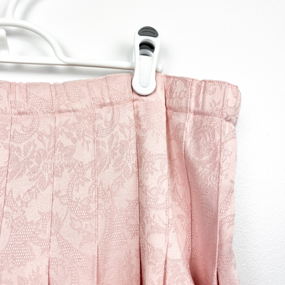 Vintage Susan Bristol Light Pink Floral Skirt - Picture 7 of 10